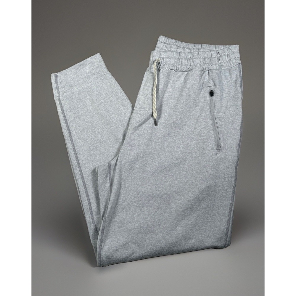 Vuori Ponto Performance Jogger Mens XL Light Heather Gray V438 DreamKnit Pants